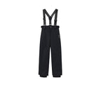 Kids' 3L Seam-Sealed Insulated Ski Bibs in Black
