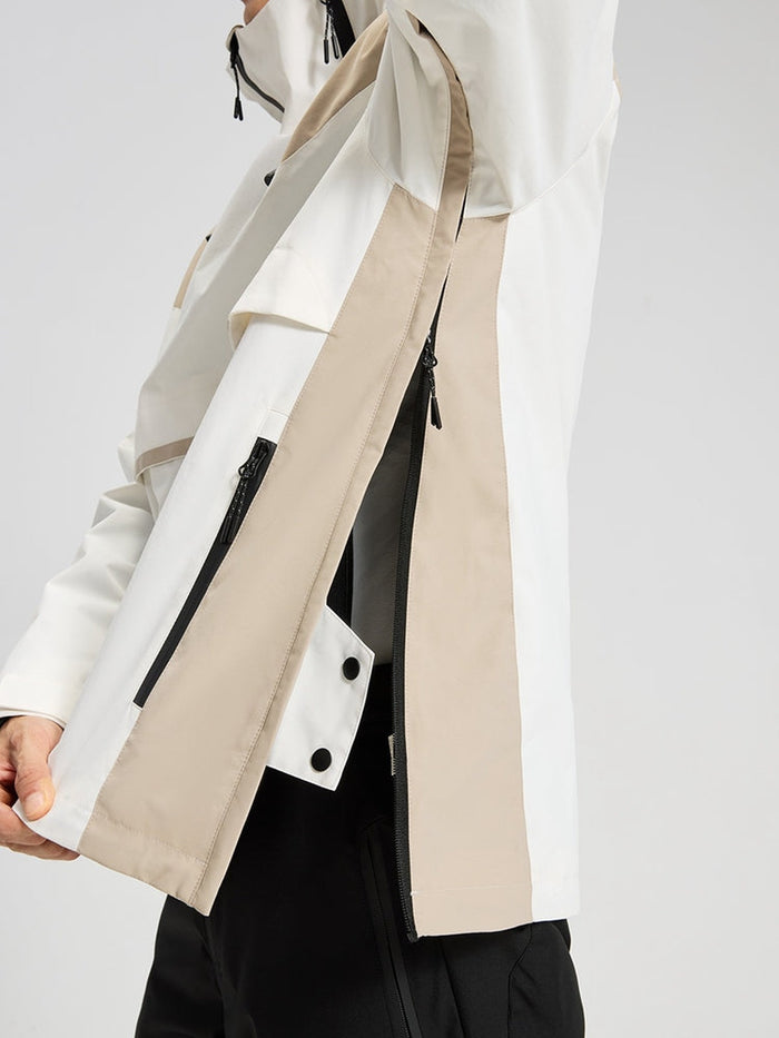 Side Hem Zippers with Snaps