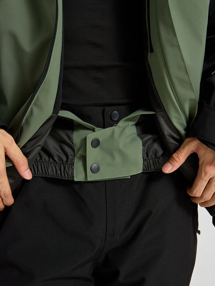 Snap-Over Hem Placket