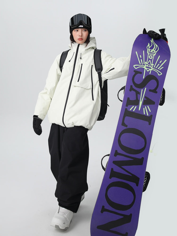 Women's 3-Layer All-Mountain Ski Jacket Waterproof Insulated - Image 4