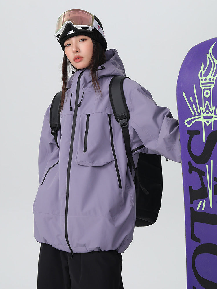 Women's 3-Layer All-Mountain Ski Jacket Waterproof Insulated - Image 5