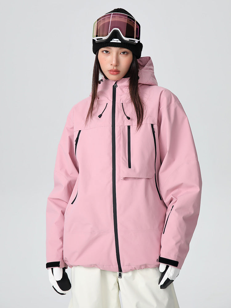 Women's 3-Layer All-Mountain Ski Jacket Waterproof Insulated - Image 7